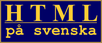 HTML på svenska